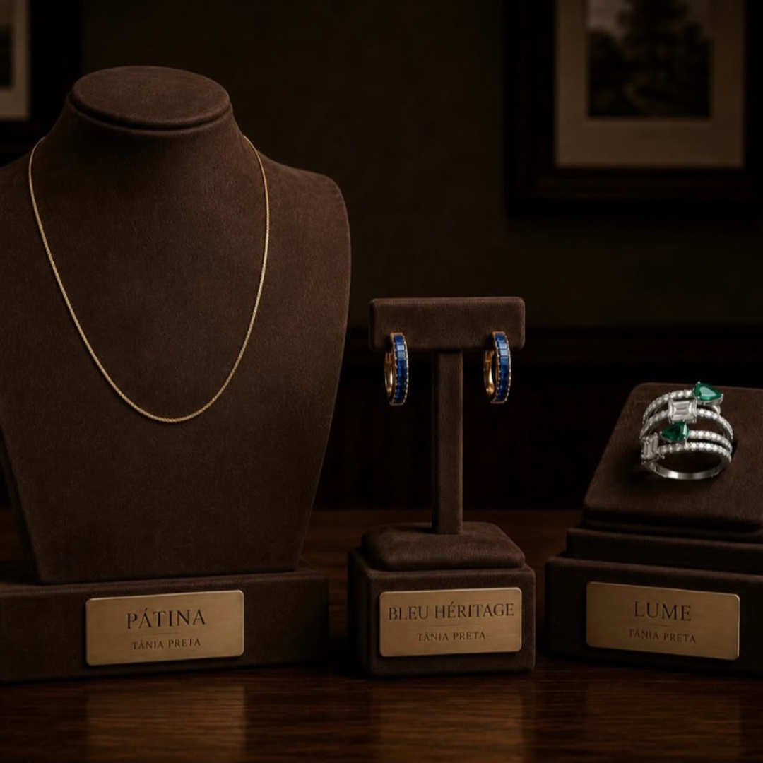 Tânia Preta jewelry inspired by beauty, architecture and nature